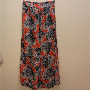 High Waisted Maxi Skirt